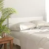 Image de vidaXL TÃªte de lit Blanc 160x1,5x80 cm Bois d'ingÃ©nierie