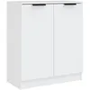 Image de vidaXL Buffet Blanc 60x30x70 cm Bois d'ingÃ©nierie