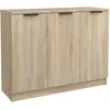 Image de Vidaxl Buffet ChÃªne Sonoma 90,5x30x70 Cm Bois D'ingÃ©nierie