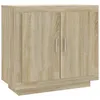 Image de vidaXL Buffet ChÃªne sonoma 80x40x75 cm Bois d'ingÃ©nierie