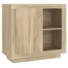 Image de Vidaxl Buffet ChÃªne Sonoma 80x40x75 Cm