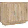 Image de vidaXL Buffet ChÃªne sonoma 92x35x75 cm Bois d'ingÃ©nierie