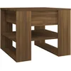Image de vidaXL Table basse ChÃªne marron 55,5x55x45 cm Bois d'ingÃ©nierie