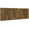 Image de Vidaxl TÃªte De Lit Murale ChÃªne FumÃ© 240x1,5x80 Cm Bois D'ingÃ©nierie