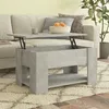 Image de vidaXL Table basse Gris bÃ©ton 79x49x41 cm Bois d'ingÃ©nierie