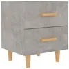 Image de vidaXL Table de chevet Gris bÃ©ton 40x35x47,5 cm