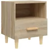 Image de Vidaxl Table De Chevet ChÃªne Sonoma 40x35x47 Cm