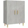 Image de vidaXL Buffet Gris bÃ©ton 70x34x90 cm Bois d'ingÃ©nierie