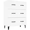 Image de vidaXL Buffet Blanc 69,5x34x90 cm Bois d'ingÃ©nierie