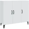 Image de vidaXL Buffet Blanc 90x34x80 cm Bois d'ingÃ©nierie
