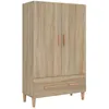 Image de vidaXL Buffet ChÃªne sonoma 70x31x115 cm Bois d'ingÃ©nierie