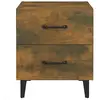 Image de Tables de chevet VidaXL  Tables de chevet  2 pcs Chêne fumé 40x35x47,5 cm P31600661