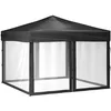 Image de Vidaxl Tente De RÃ©ception Pliable Avec Parois Anthracite 3x3 M