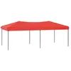 Image de Vidaxl Tente De RÃ©ception Pliable Rouge 3x6 M