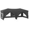 Image de Vidaxl Tente De RÃ©ception Pliable Avec Parois Anthracite 3x6 M