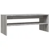 Image de vidaXL Table basse Sonoma gris 100x40x40 cm Bois d'ingÃ©nierie