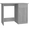 Image de vidaXL Bureau Sonoma gris 100x50x76 cm Bois d'ingÃ©nierie