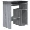 Image de vidaXL Bureau Sonoma gris 80x45x74 cm Bois d'ingÃ©nierie