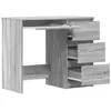 Image de Bureaux VidaXL  Bureau  Sonoma Gris 90x45x76 cm Bois d'ingénierie P31599577