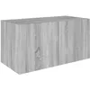 Image de vidaXL Armoire murale Sonoma gris 80x39x40 cm Bois d'ingÃ©nierie