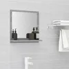 Image de vidaXL Miroir de bain Sonoma gris 40x10,5x37 cm Bois d'ingÃ©nierie