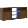 Image de Meubles TV VidaXL  Meuble TV  avec lumières LED chêne marron 120x30x50 cm P31600788