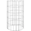 Image de Vidaxl Poteau Ã Gabion Circulaire Acier GalvanisÃ© Ã30x50 Cm