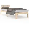 Image de vidaXL Cadre de lit Bois massif 100x200 cm