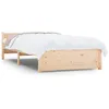 Image de vidaXL Cadre de lit Bois massif 90x200 cm
