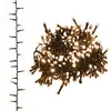 Image de vidaXL Guirlande Ã  LED compacte avec 400 LED Blanc chaud 13 m PVC