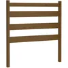 Image de vidaXL TÃªte de lit Marron miel 81x4x100 cm Bois massif de pin