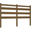 Image de vidaXL TÃªte de lit Marron miel 206x4x100 cm Bois massif de pin