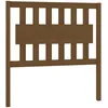 Image de vidaXL TÃªte de lit Marron miel 95,5x4x100 cm Bois massif de pin