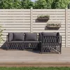 Image de vidaXL TÃªte de lit Gris 125,5x4x100 cm Bois massif de pin