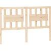 Image de Vidaxl TÃªte De Lit 140,5x4x100 Cm Bois Massif De Pin