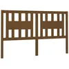 Image de vidaXL TÃªte de lit Marron miel 126x4x100 cm Bois massif de pin