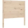 Image de vidaXL TÃªte de lit 81x4x100 cm Bois massif de pin