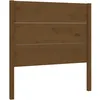 Image de vidaXL TÃªte de lit Marron miel 81x4x100 cm Bois massif de pin