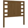 Image de vidaXL TÃªte de lit Marron miel 96x4x100 cm Bois massif de pin