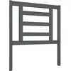 Image de vidaXL TÃªte de lit Gris 81x4x100 cm Bois massif de pin