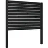 Image de vidaXL TÃªte de lit Noir 96x4x100 cm Bois massif de pin