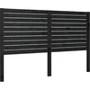 Image de vidaXL TÃªte de lit Noir 156x4x100 cm Bois massif de pin