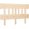 Image de Vidaxl TÃªte De Lit 123,5x3x81 Cm Bois Massif De Pin
