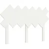 Image de vidaXL TÃªte de lit Blanc 122,5x3x80,5 cm Bois massif de pin