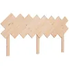 Image de Vidaxl TÃªte De Lit 159,5x3x80,5 Cm Bois Massif De Pin