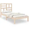 Image de vidaXL Cadre de lit Bois massif 90x200 cm