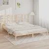 Image de vidaXL Cadre de lit Bois massif 180x200 cm Super King