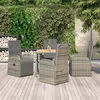 Image de vidaXL Cadre de lit Blanc Bois massif 150x200 cm Grand
