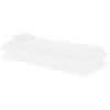 Image de vidaXL Cadre de lit Blanc Bois massif 75x190 cm Petit simple