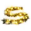 Image de vidaXL Guirlande de NoÃ«l avec lumiÃ¨res LED Vert 5,2 m PVC